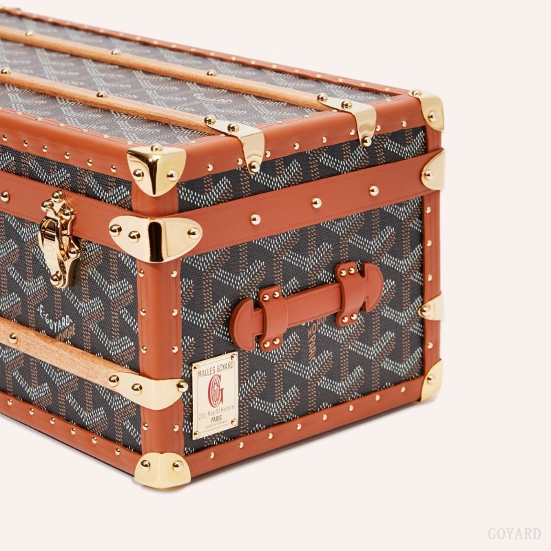 Goyard 352 CASE Boxes Svarte Brune | GY-CES7695