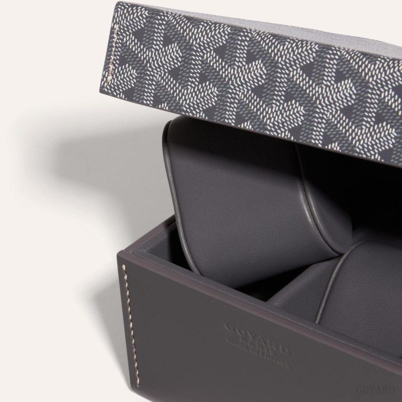 Goyard 4 WATCH CASE Boxes Grå | GY-YHQ4821