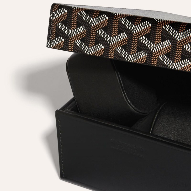 Goyard 4 WATCH CASE Boxes Svarte | GY-WEW6499