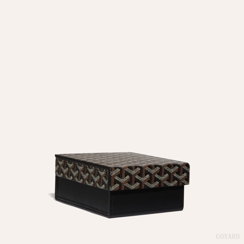 Goyard 4 WATCH CASE Boxes Svarte | GY-WEW6499