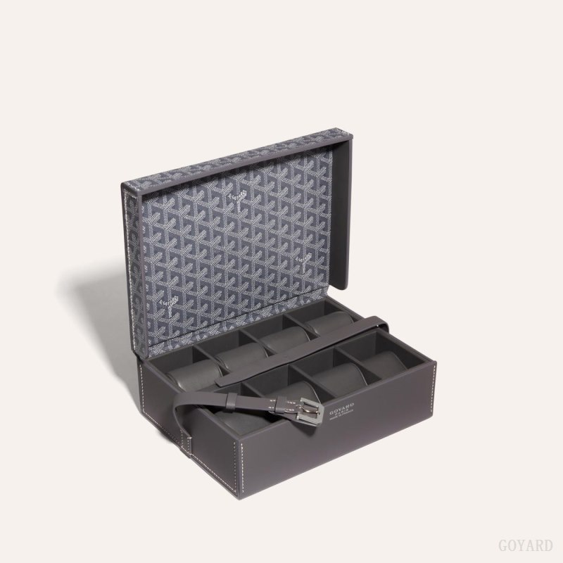 Goyard 8 WATCH CASE Boxes Grå | GY-DZE1294
