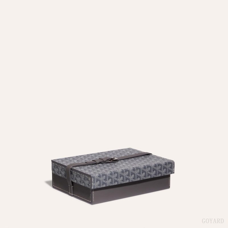 Goyard 8 WATCH CASE Boxes Grå | GY-DZE1294
