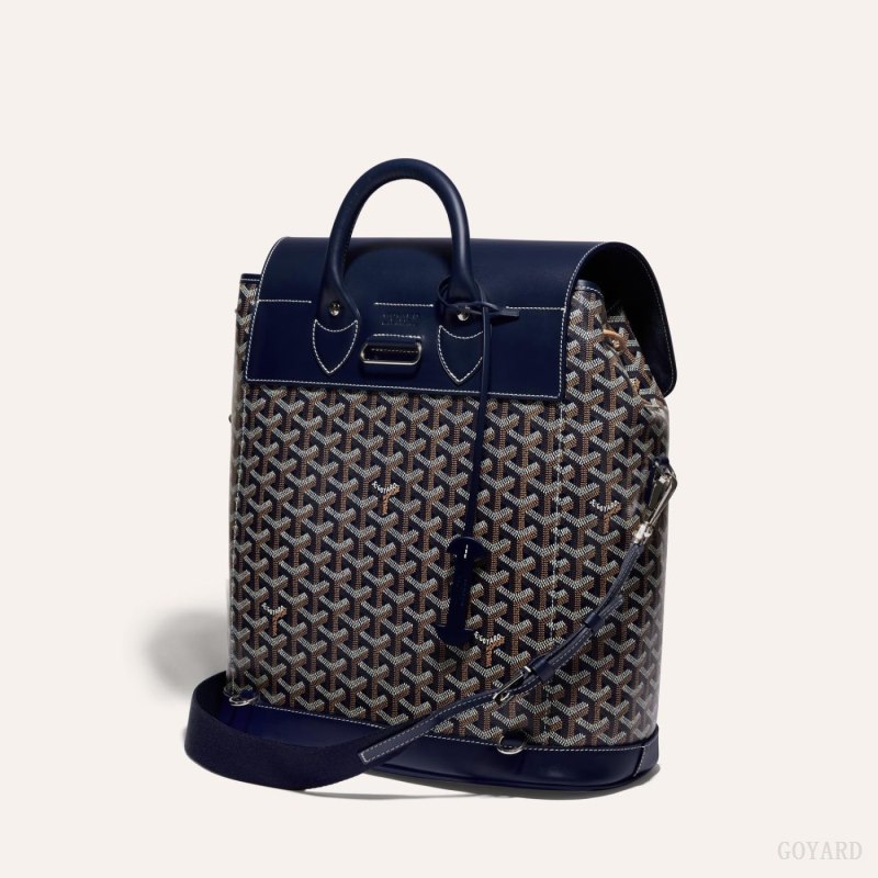 Goyard ALPIN MM BACKPACK Ryggsekker Marineblå Blå | GY-KPX0996
