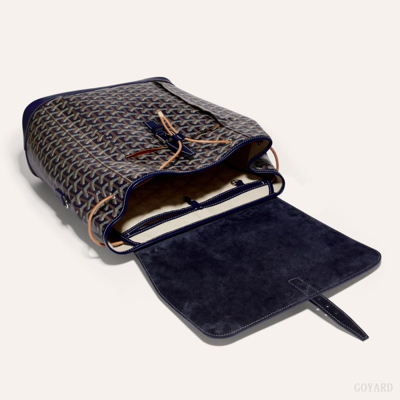 Goyard ALPIN MM BACKPACK Ryggsekker Marineblå Blå | GY-KPX0996