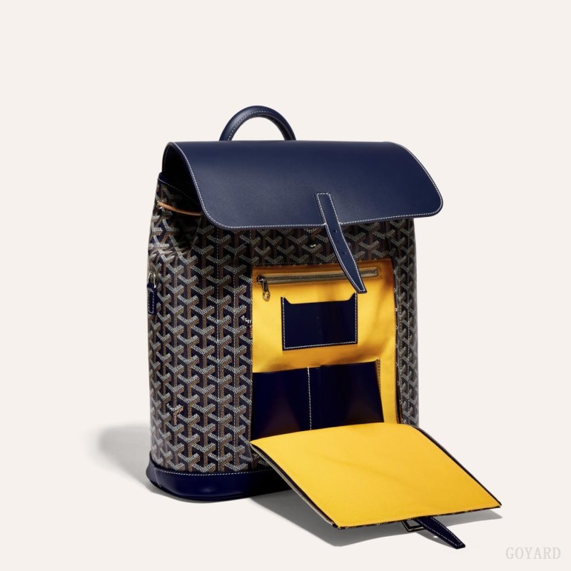 Goyard ALPIN MM BACKPACK Ryggsekker Marineblå Blå | GY-KPX0996