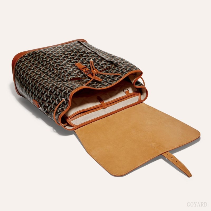 Goyard ALPIN MM BACKPACK Ryggsekker Svarte Brune | GY-AWB1585