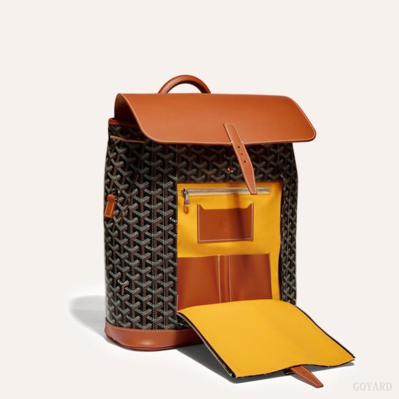 Goyard ALPIN MM BACKPACK Ryggsekker Svarte Brune | GY-AWB1585