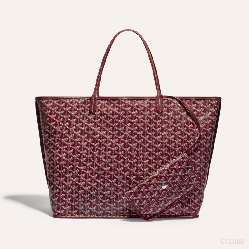 Goyard ANJOU GM BAG Tote Veske Burgunder | GY-FDJ6222