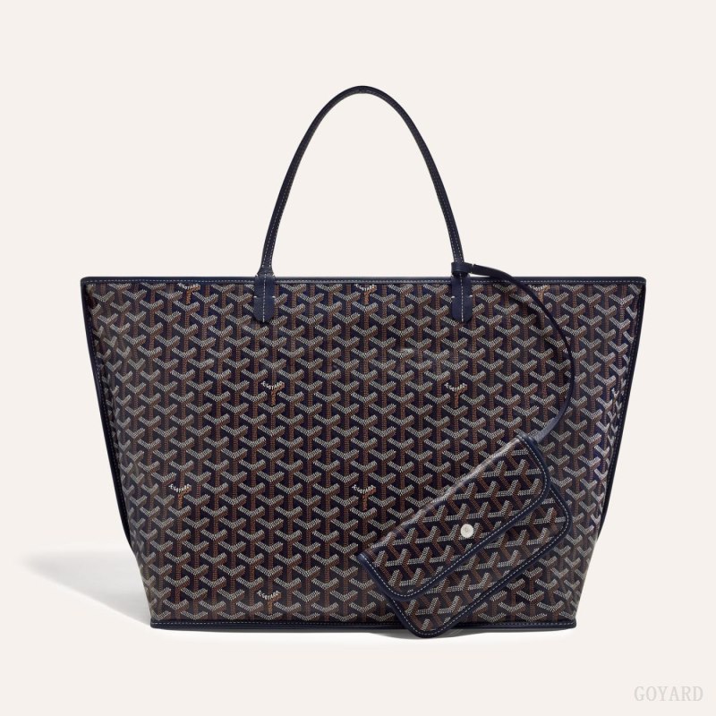 Goyard ANJOU GM BAG Tote Veske Marineblå Blå | GY-KMD7346