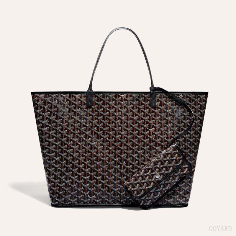 Goyard ANJOU GM BAG Tote Veske Svarte | GY-NPS1144