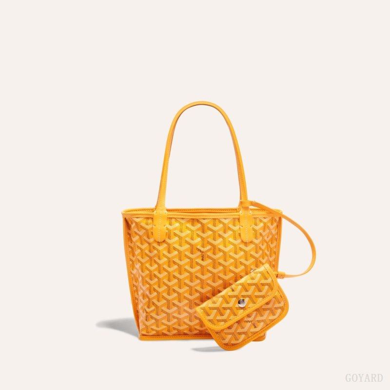 Goyard ANJOU MINI BAG Tote Veske Gul | GY-NGU1106