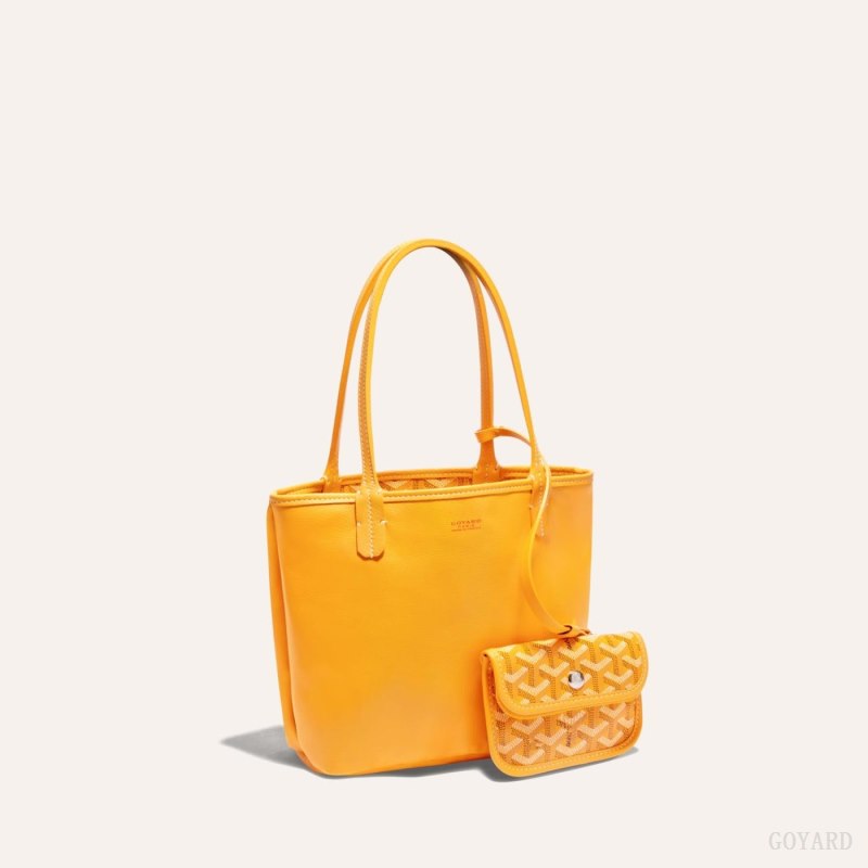 Goyard ANJOU MINI BAG Tote Veske Gul | GY-NGU1106