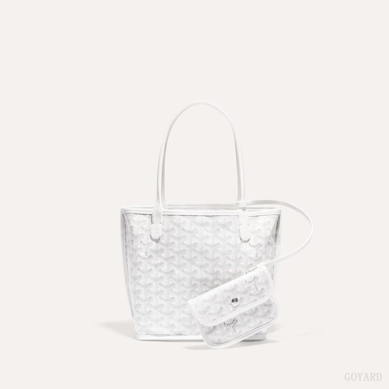 Goyard ANJOU MINI BAG Tote Veske Hvite | GY-TAM4808