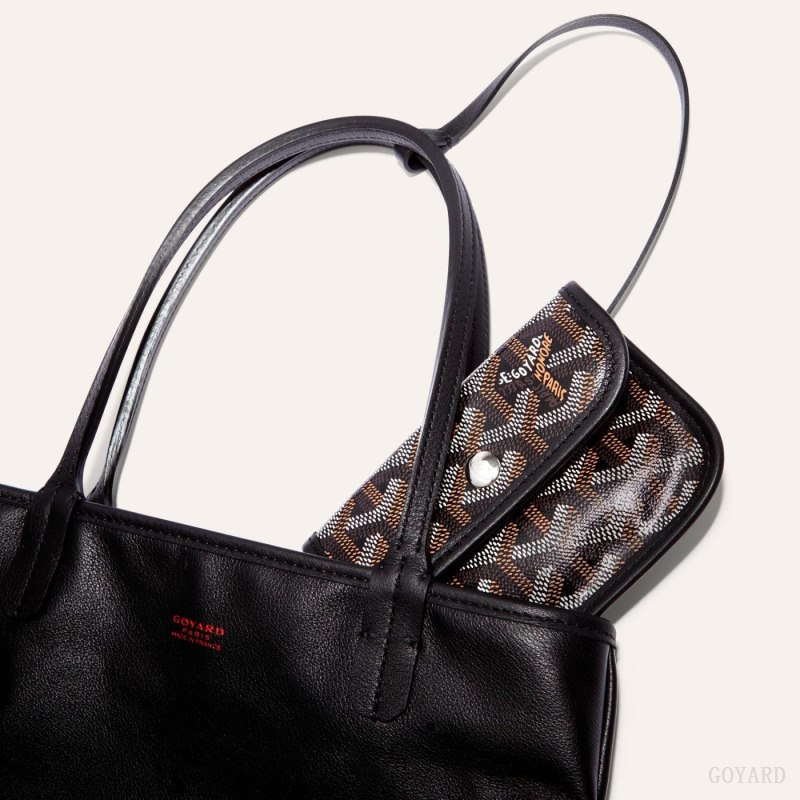 Goyard ANJOU MINI BAG Tote Veske Svarte | GY-KIS5478