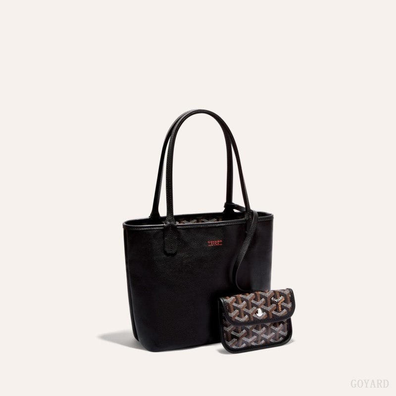 Goyard ANJOU MINI BAG Tote Veske Svarte | GY-KIS5478