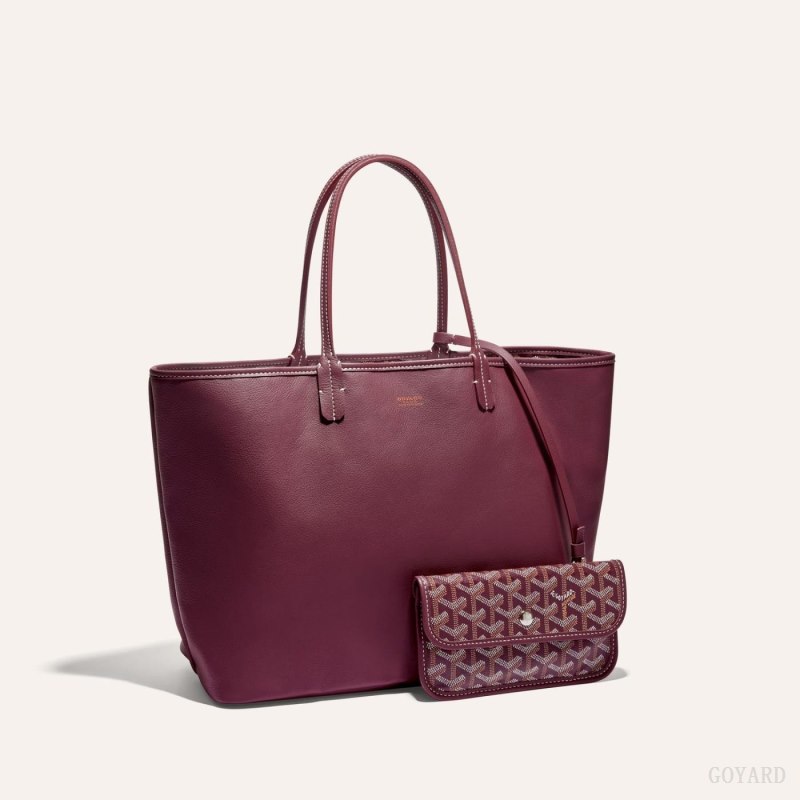 Goyard ANJOU PM BAG Tote Veske Burgunder | GY-GAP4790