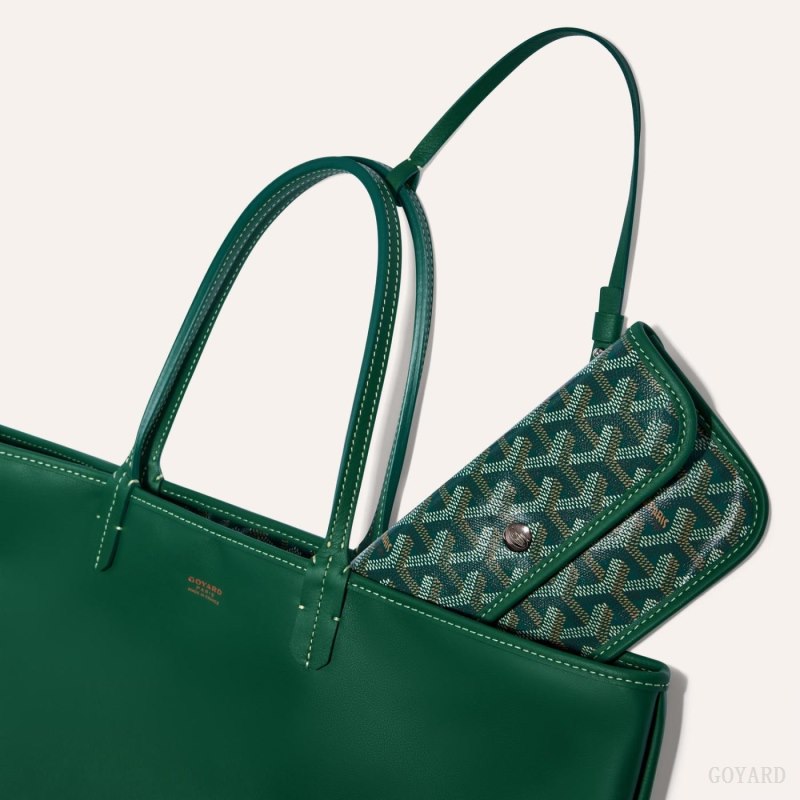 Goyard ANJOU PM BAG Tote Veske Grønn | GY-VDK1661