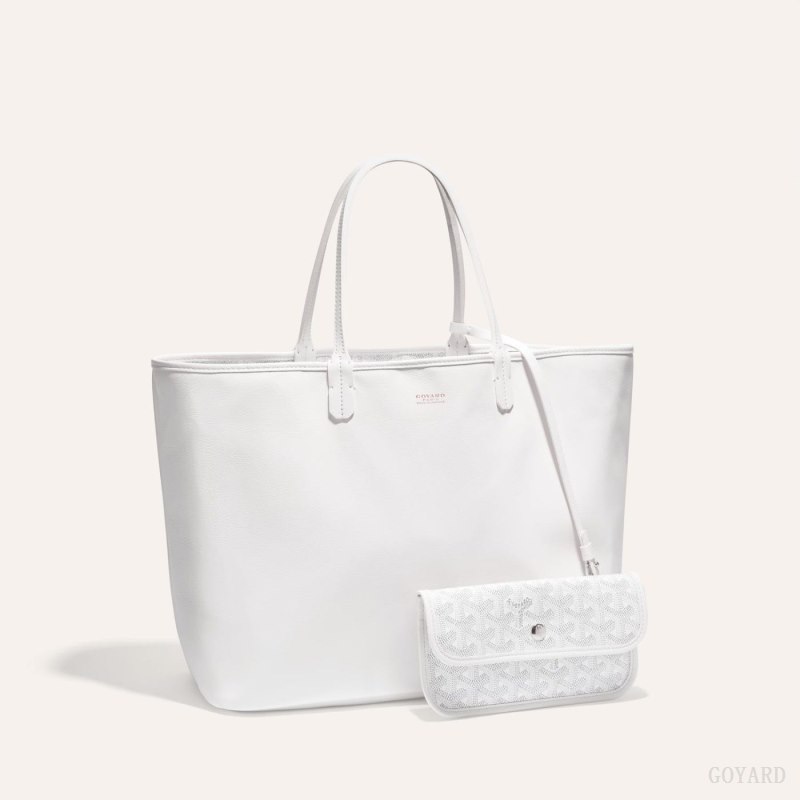 Goyard ANJOU PM BAG Tote Veske Hvite | GY-UWO9231