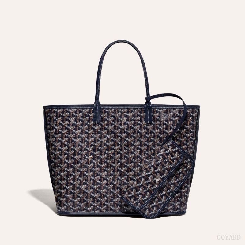 Goyard ANJOU PM BAG Tote Veske Marineblå Blå | GY-UJS4762