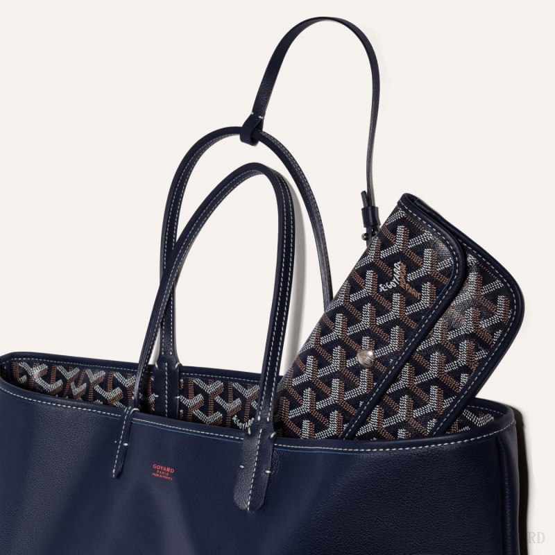 Goyard ANJOU PM BAG Tote Veske Marineblå Blå | GY-UJS4762