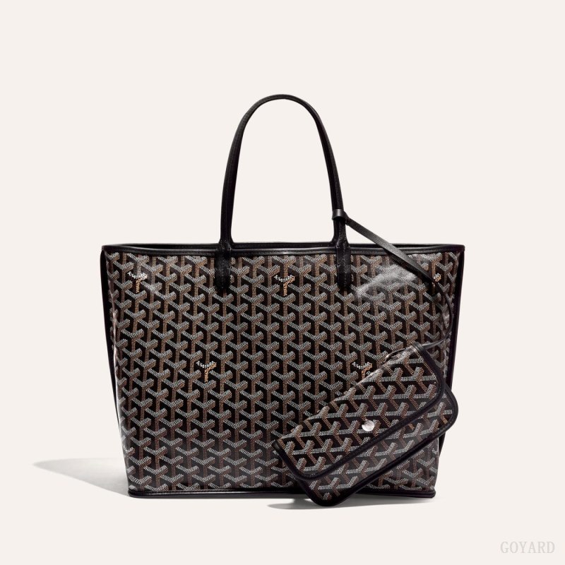 Goyard ANJOU PM BAG Tote Veske Svarte | GY-CND0937