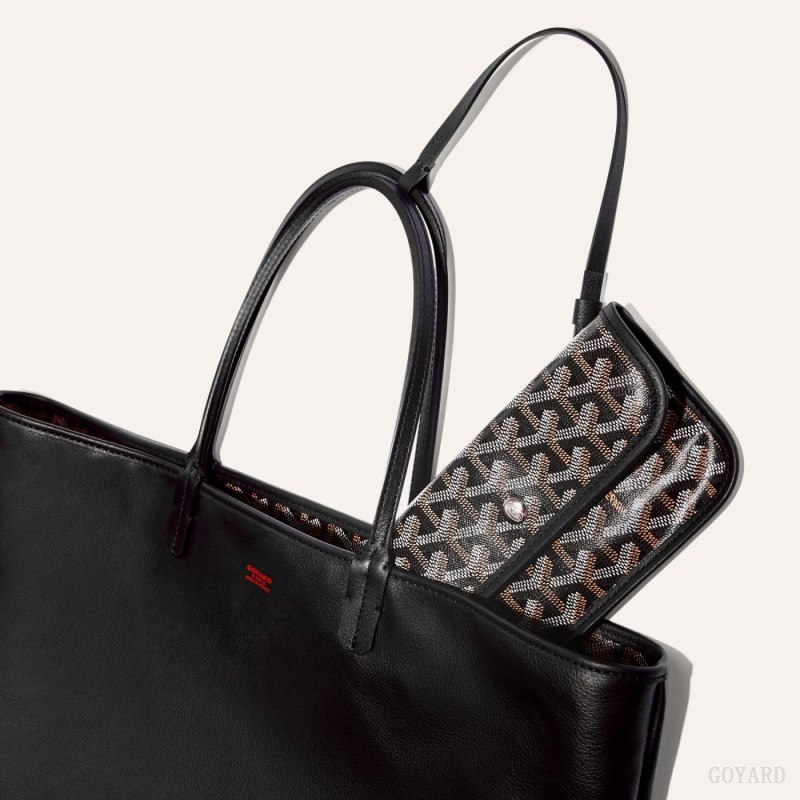 Goyard ANJOU PM BAG Tote Veske Svarte | GY-CND0937
