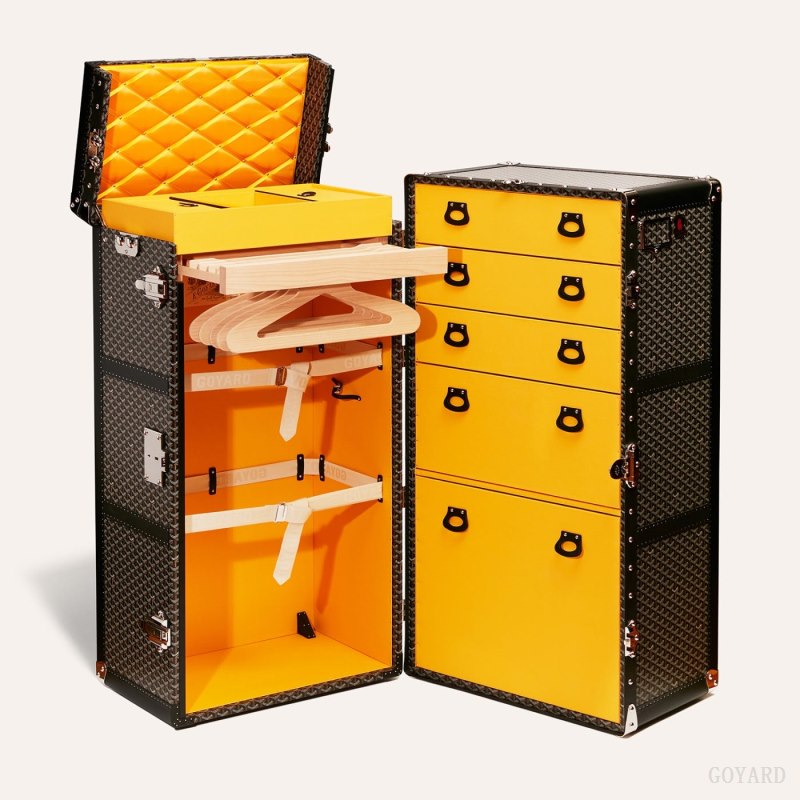 Goyard ARMOIRE TRUNK Koffert Svarte | GY-VNL4970