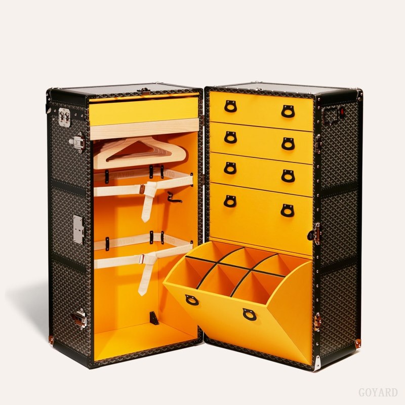 Goyard ARMOIRE TRUNK Koffert Svarte | GY-VNL4970
