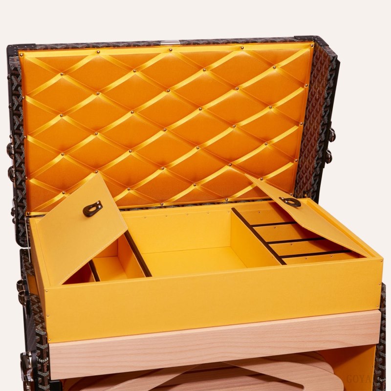 Goyard ARMOIRE TRUNK Koffert Svarte | GY-VNL4970