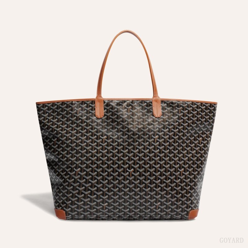 Goyard ARTOIS GM BAG Reiseveske Svarte Brune | GY-ZWJ3280
