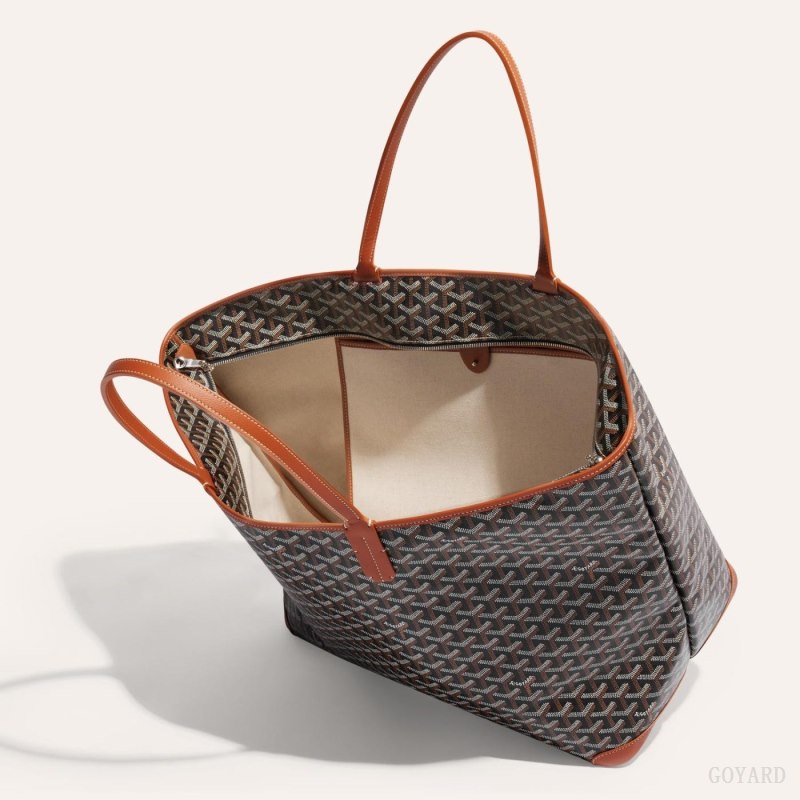 Goyard ARTOIS GM BAG Reiseveske Svarte Brune | GY-ZWJ3280