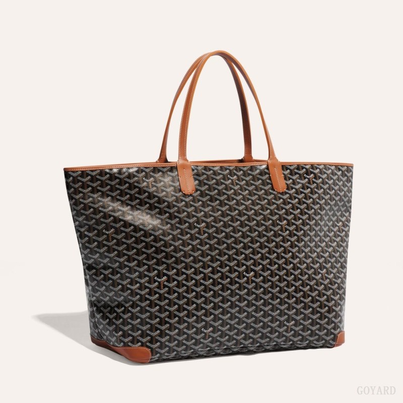 Goyard ARTOIS GM BAG Reiseveske Svarte Brune | GY-ZWJ3280
