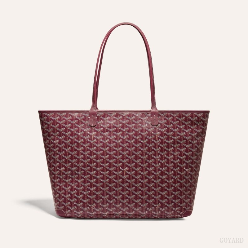 Goyard ARTOIS MM BAG Tote Veske Burgunder | GY-OUV1239