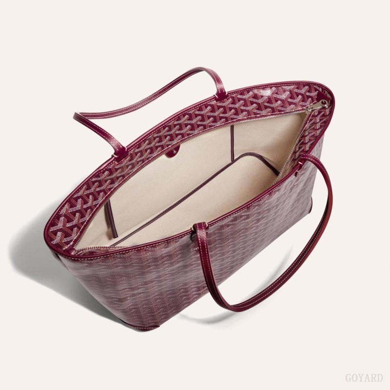 Goyard ARTOIS MM BAG Tote Veske Burgunder | GY-OUV1239