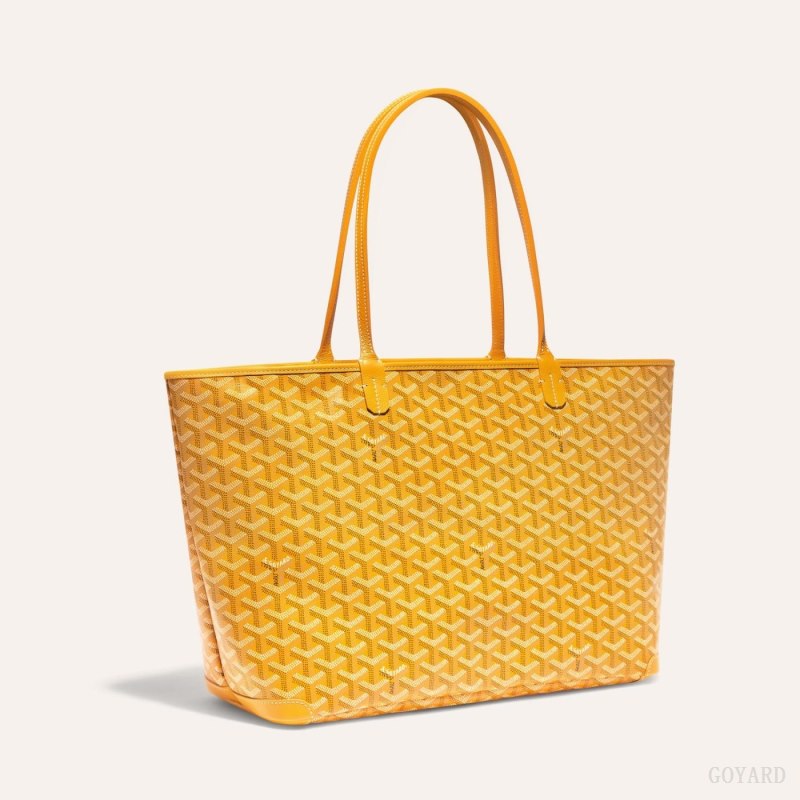 Goyard ARTOIS MM BAG Tote Veske Gul | GY-JDB2726
