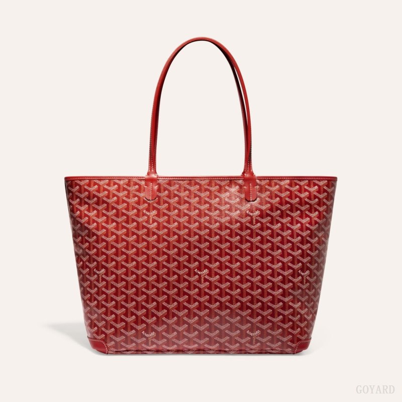 Goyard ARTOIS MM BAG Tote Veske Rød | GY-ESQ5923