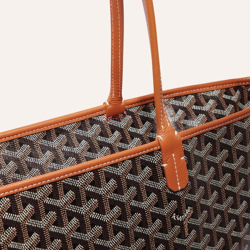 Goyard ARTOIS MM BAG Tote Veske Svarte Brune | GY-PLT6827