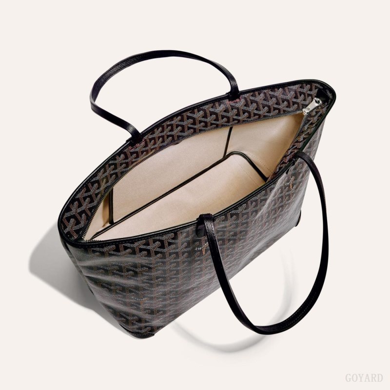 Goyard ARTOIS MM BAG Tote Veske Svarte | GY-KED5538