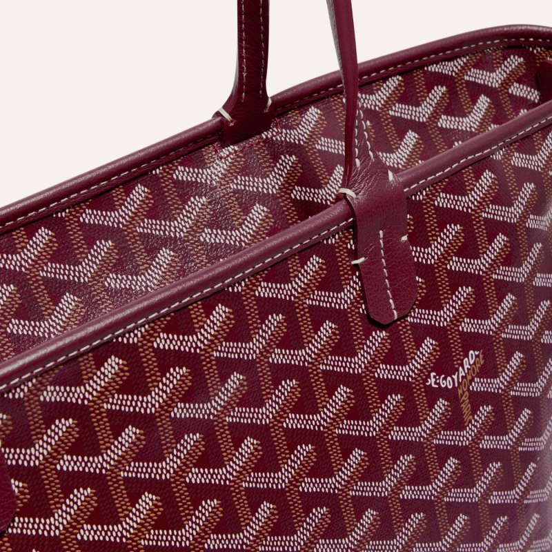 Goyard ARTOIS PM BAG Tote Veske Burgunder | GY-OOU7700