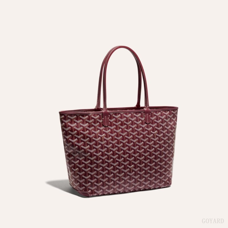 Goyard ARTOIS PM BAG Tote Veske Burgunder | GY-OOU7700