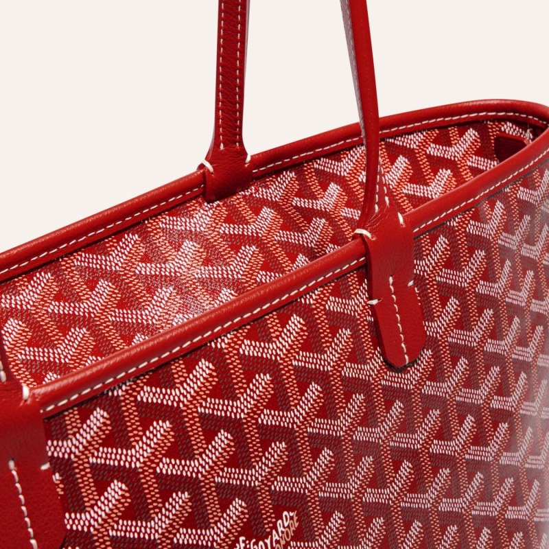 Goyard ARTOIS PM BAG Tote Veske Rød | GY-RRN0926