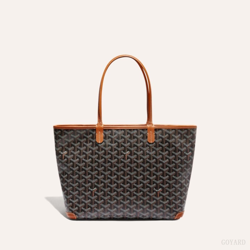 Goyard ARTOIS PM BAG Tote Veske Svarte Brune | GY-GIF5437