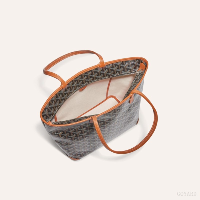 Goyard ARTOIS PM BAG Tote Veske Svarte Brune | GY-GIF5437