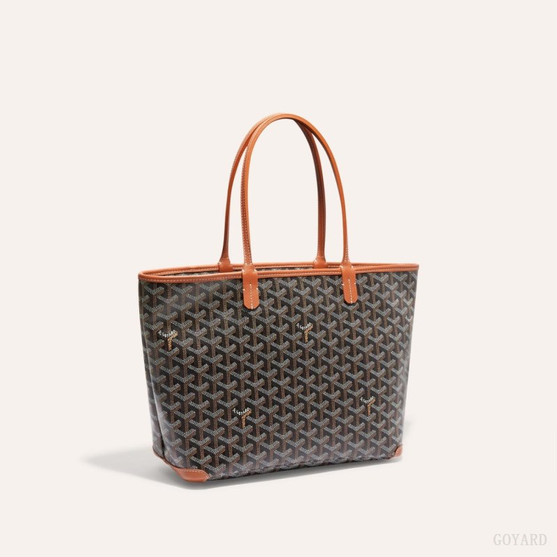 Goyard ARTOIS PM BAG Tote Veske Svarte Brune | GY-GIF5437