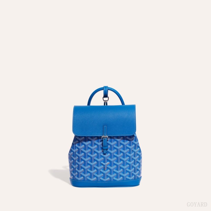 Goyard Alpin Mini Backpack Vesker Blå | GY-TKK3470