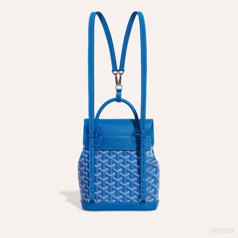 Goyard Alpin Mini Backpack Vesker Blå | GY-TKK3470