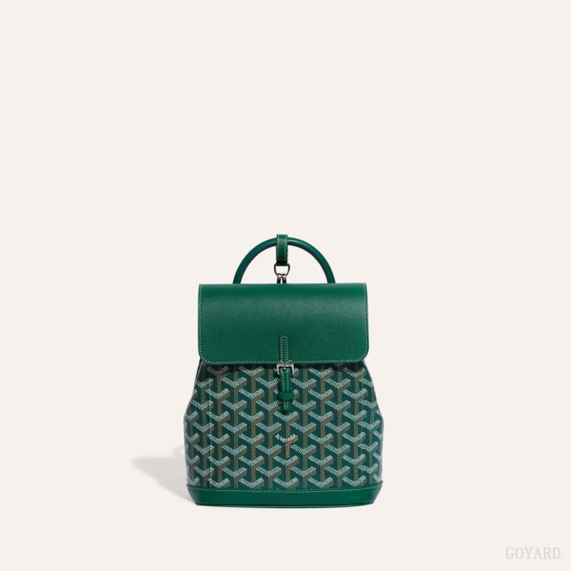 Goyard Alpin Mini Backpack Vesker Grønn | GY-GGQ2097