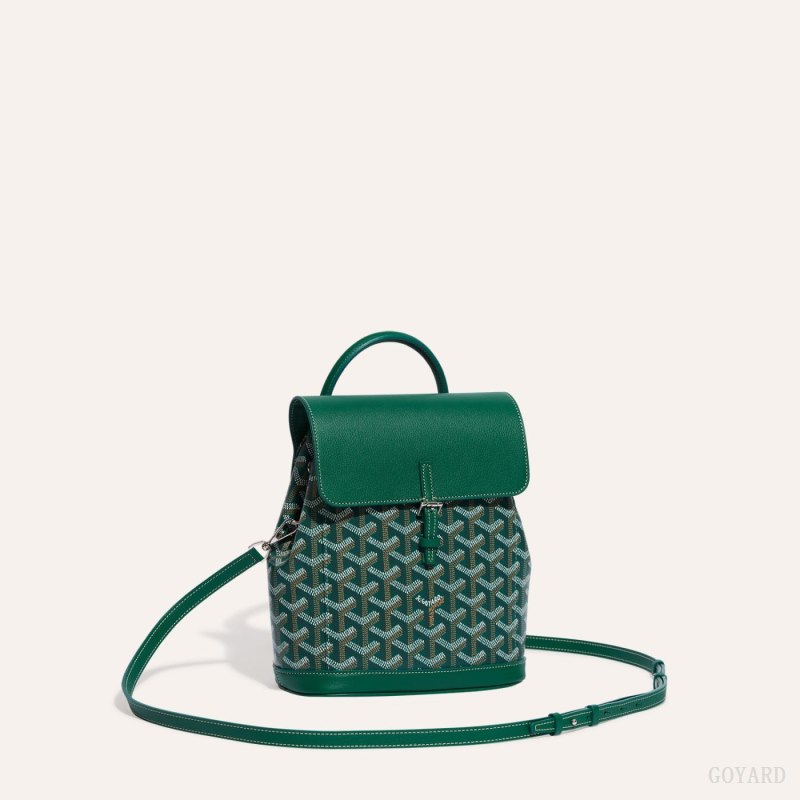 Goyard Alpin Mini Backpack Vesker Grønn | GY-GGQ2097