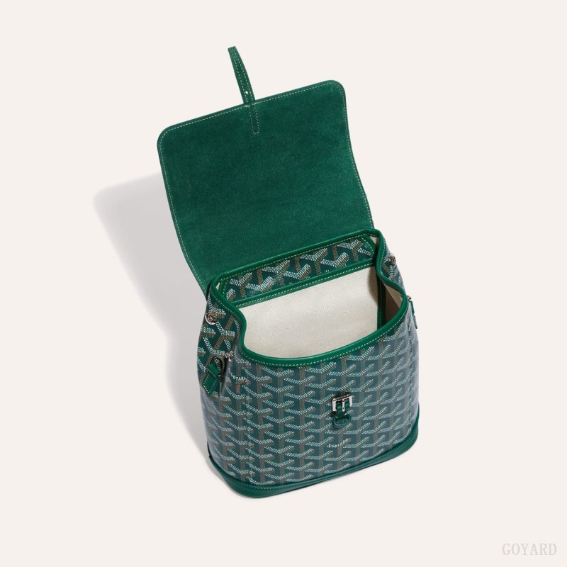 Goyard Alpin Mini Backpack Vesker Grønn | GY-GGQ2097