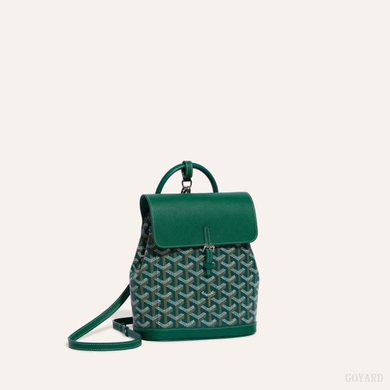 Goyard Alpin Mini Backpack Vesker Grønn | GY-GGQ2097